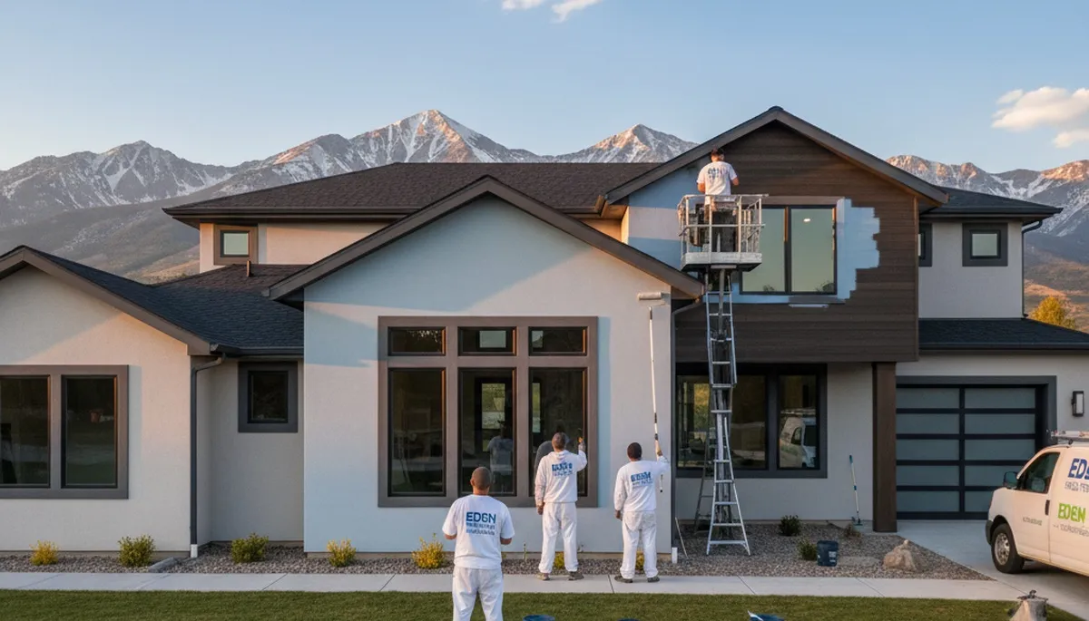 Professional house painting service in Ogden, UT for residential interior and exterior painting
